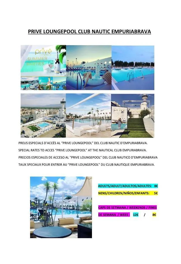 Apartamento Empuria Beach D-Luxe Ampuriabrava